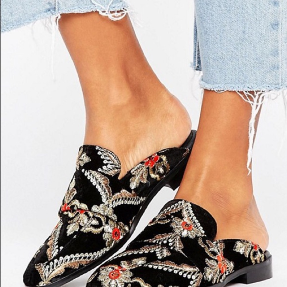 Free People Brocade at Ease Loafer